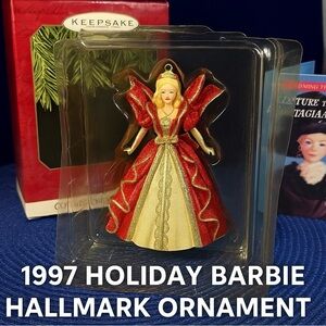 1997 Holiday Barbie Hallmark Keepsake Ornament – $20